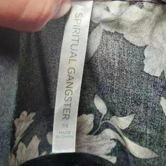 Spiritual gangster Robe with attached belt. OS - Picture 6 of 7